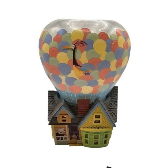 Scentsy Retired Disney Pixar UP Full Size Warmer Balloon House Carl Russel Kevin - Picture 1 of 11